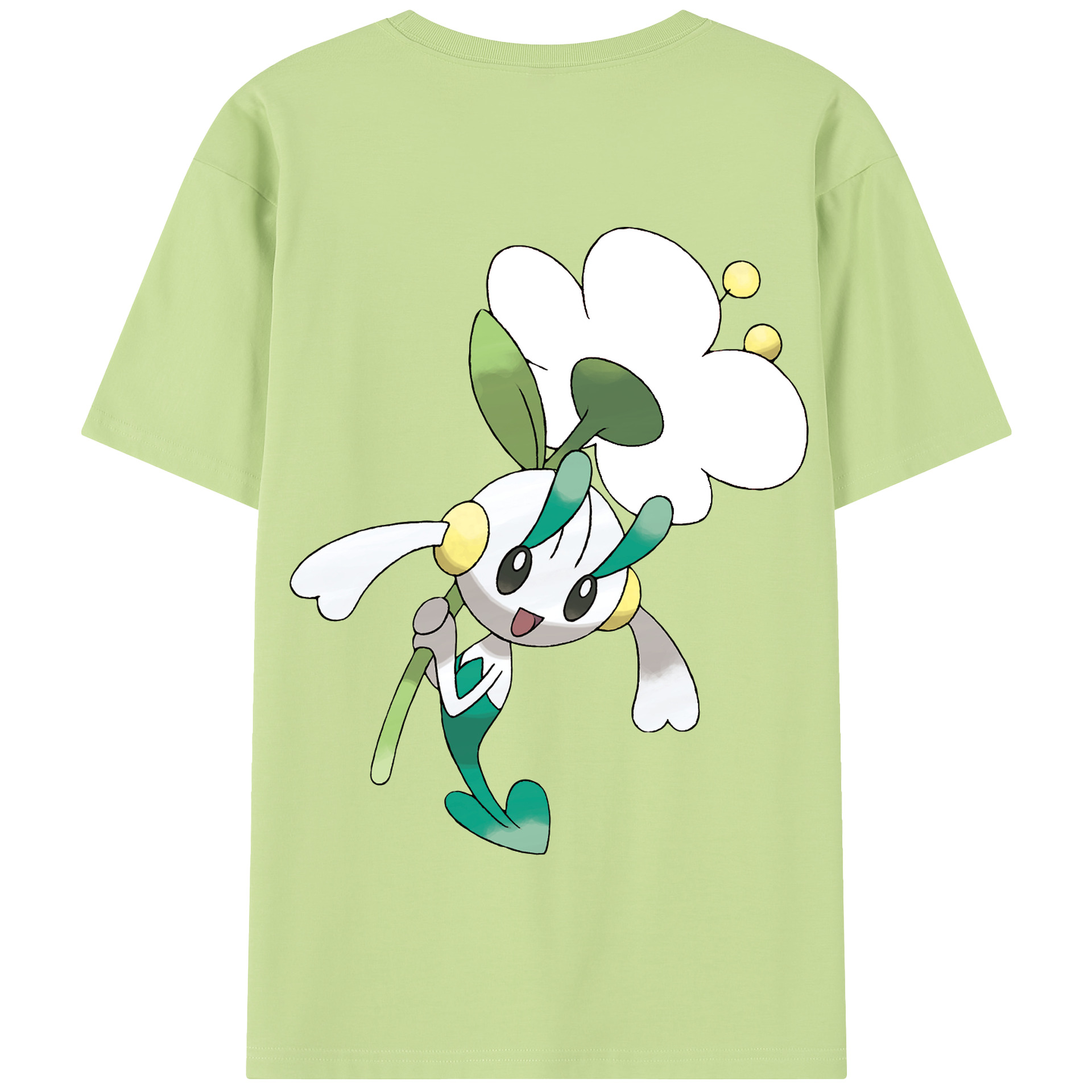 （画像用） ポケットモンスター Pokémon 綿100％半袖Tシャツ（背面プリント）